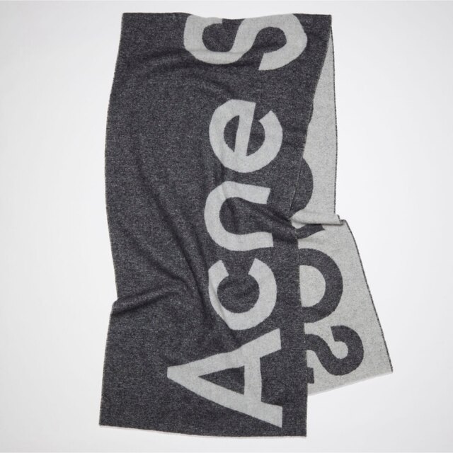 Acne Studios ロゴ ジャカード スカーフ レディース ファッション小物