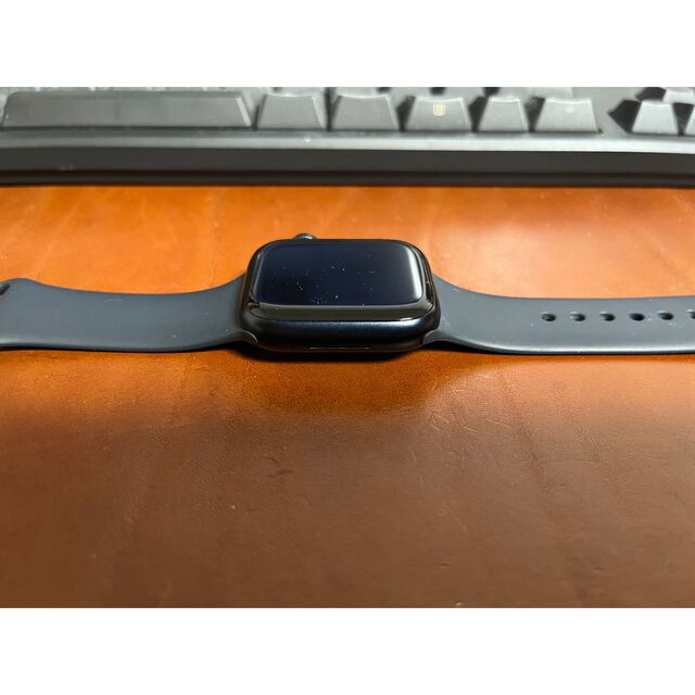 Apple Watch Series 7 41mmブラックアルミニウムケーススマートフォン/携帯電話