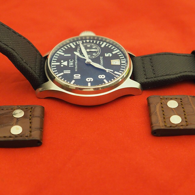 IWC(インターナショナルウォッチカンパニー)のソース＆醤油様 専用 IWC big pilot strap メンズの時計(腕時計(アナログ))の商品写真