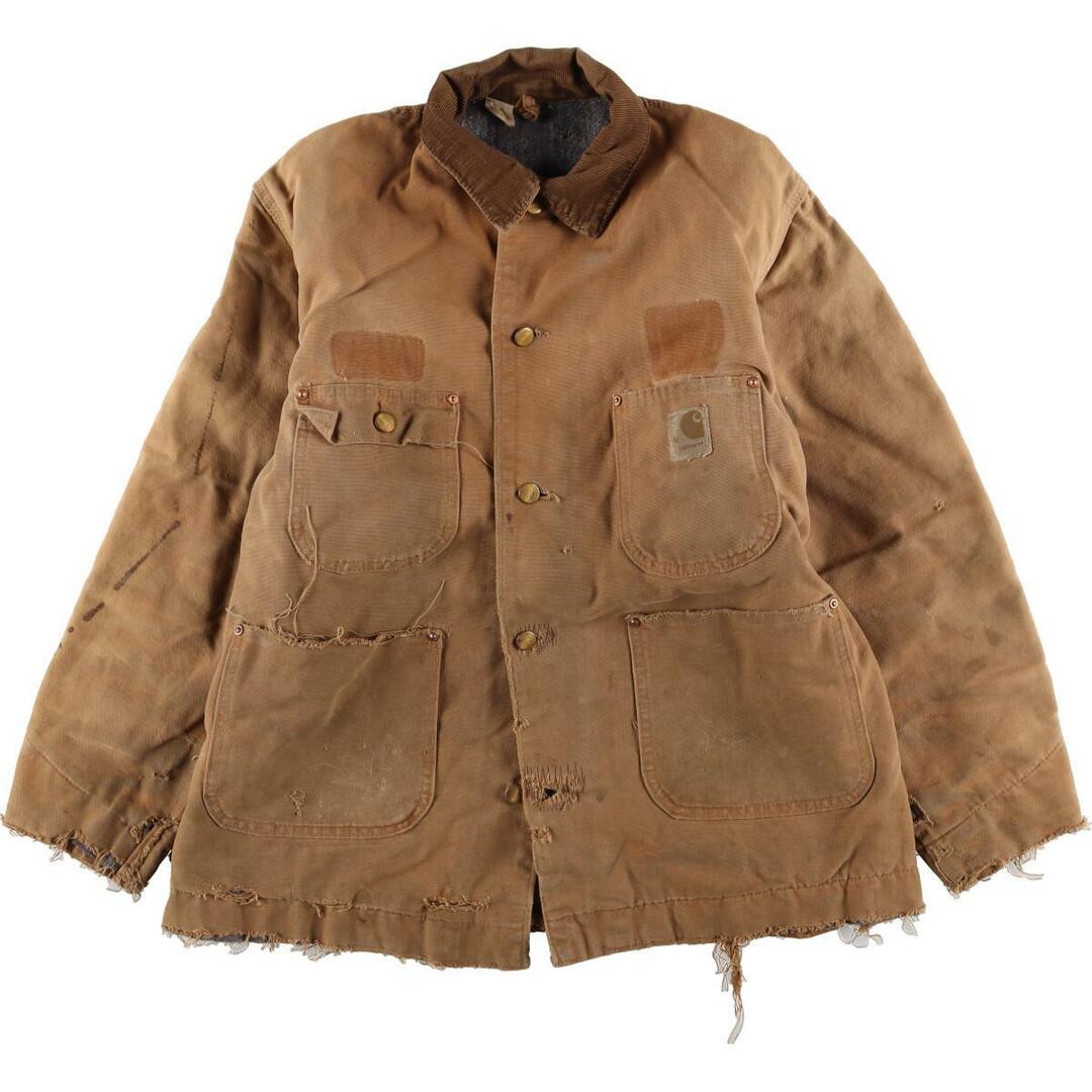 70年代 カーハート Carhartt ミシガンチョアコート ダック地ワークジャケット メンズXXL ヴィンテージ /eaa291549