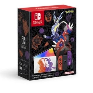 ニンテンドウ(任天堂)の新品 ニンテンドースイッチ ポケモン スカーレット・バイオレットエデション(家庭用ゲーム機本体)