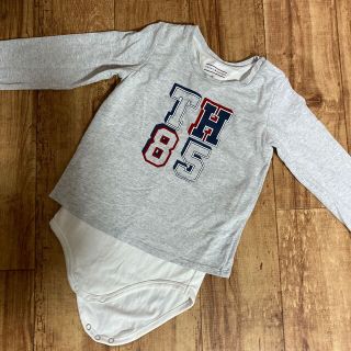 トミーヒルフィガー(TOMMY HILFIGER)のTOMMY ロンパース　80cm(ロンパース)