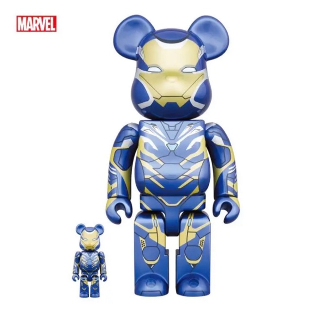 BE@RBRICK IRON MAN RESCUE SUIT 100%&400% 専門ショップ vnssct.com