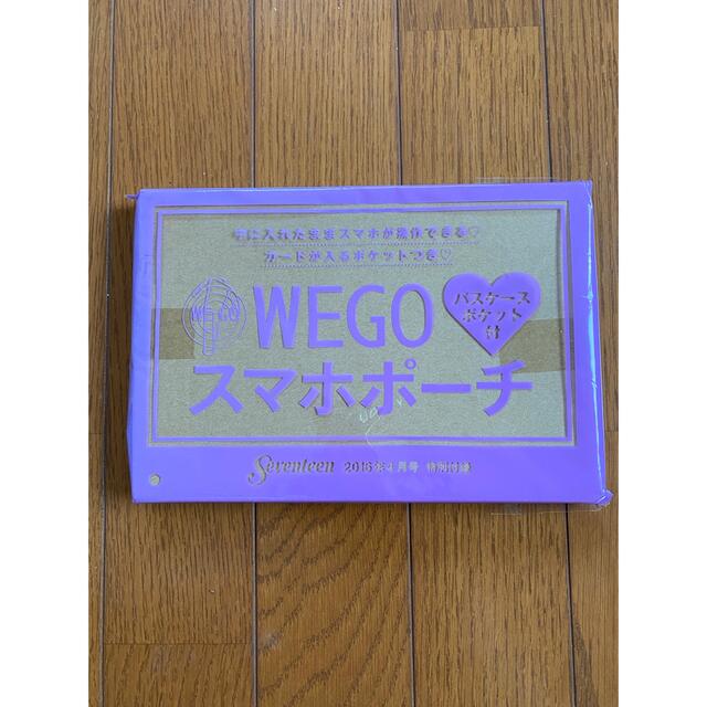 WEGO(ウィゴー)のWEGO スマホポーチ スマホ/家電/カメラのスマホアクセサリー(iPhoneケース)の商品写真