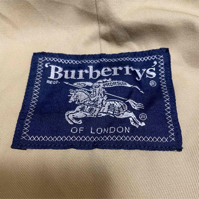 BURBERRY(バーバリー)の90s 古着 バーバリー ステンカラーコート ノバチェック ロングコート メンズのジャケット/アウター(ステンカラーコート)の商品写真