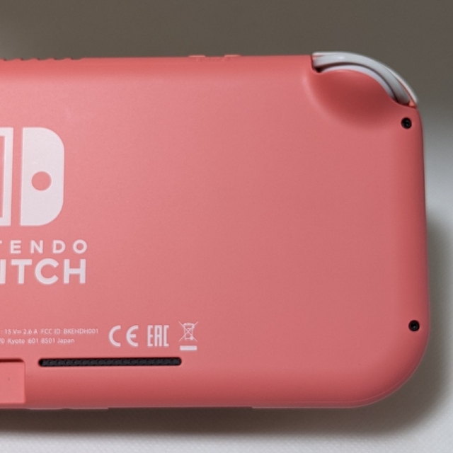 Nintendo Switch LITE コーラルピンク 本体のみ 傷なし - 家庭用ゲーム ...