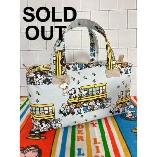 SOLD OUT!  SALE☆ ミニボストンバッグ　ハンドメイド(ボストンバッグ)