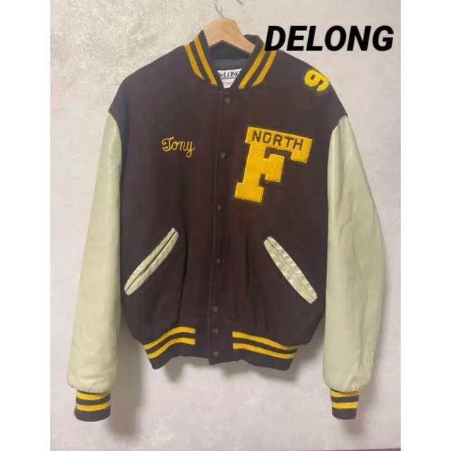 メンズDeLONG  ビンテージ USA スタジャン LLサイズ