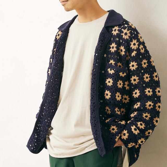 journal standard クロシェニットカーディガン オンラインショッピング