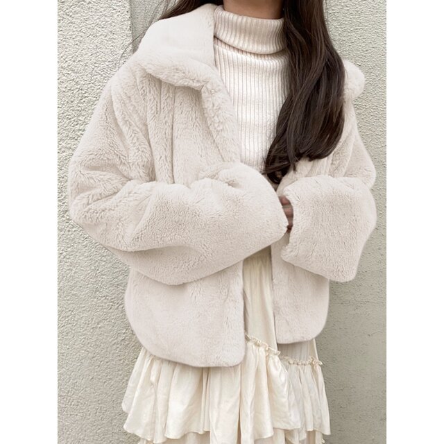 GRL 新品未使用タグ付き GRL ファーコート[onの通販 by うまるー