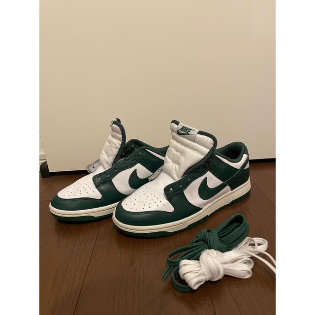 ナイキNIKE■DUNK LOW RETRO TEAM GREENスニーカー