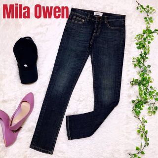 ミラオーウェン(Mila Owen)のMila Owen ミラオーウェン スリム テーパードデニムパンツ ジーンズ(デニム/ジーンズ)