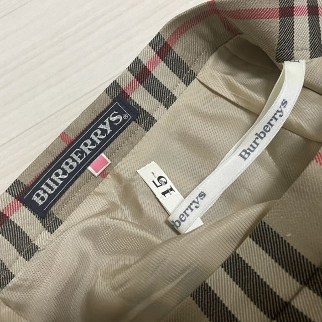 BURBERRY(バーバリー)のBurberrys バーバリーズ チェック プリーツ ひざ丈 スカート レディースのスカート(ひざ丈スカート)の商品写真