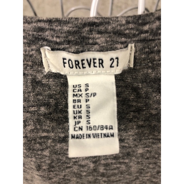 FOREVER 21(フォーエバートゥエンティーワン)のFOREVER 21 ワンピース　size S レディースのワンピース(ミニワンピース)の商品写真