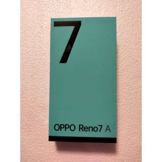 セール! OPPO Reno 7a ブラック SIMフリー 6GB 128GB 残積なし - 通販