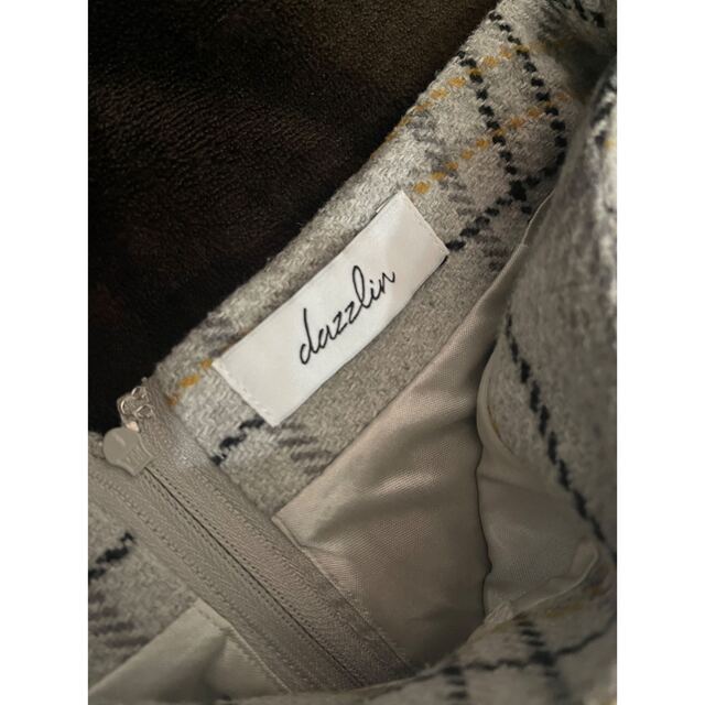 dazzlin(ダズリン)の【dazzlin】秋・冬　台形ミニスカート レディースのスカート(ミニスカート)の商品写真