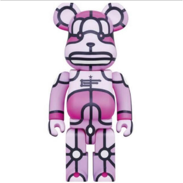 MEDICOM TOY(メディコムトイ)のBE@RBRICK XLARGE David Flores PURPLE400% ハンドメイドのおもちゃ(フィギュア)の商品写真