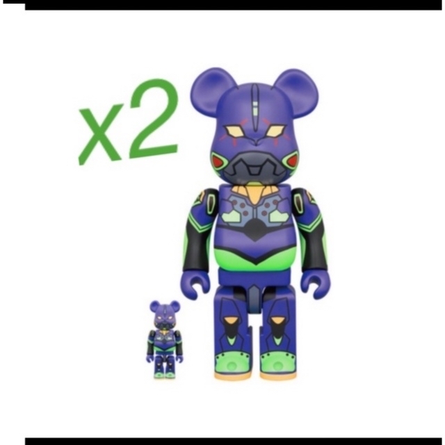 BE@RBRICK エヴァンゲリオン 初号機(新塗装版) 100%&400%その他