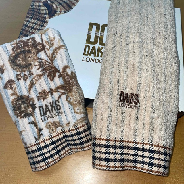 DAKS(ダックス)のDAKS フェイスタオル　ウォッシュタオル インテリア/住まい/日用品の日用品/生活雑貨/旅行(タオル/バス用品)の商品写真