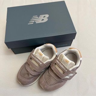 ニューバランス(New Balance)のNew Balanceニューバランス 靴 14cm ベビーシューズブラウン(スニーカー)