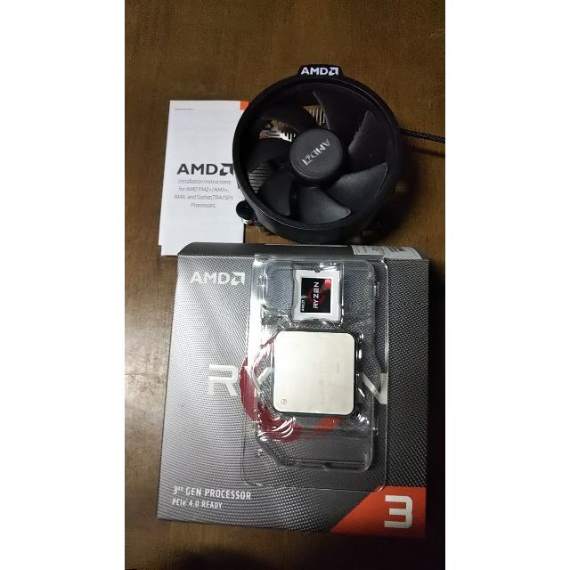 PCパーツ Ryzen 3 3100 BOX