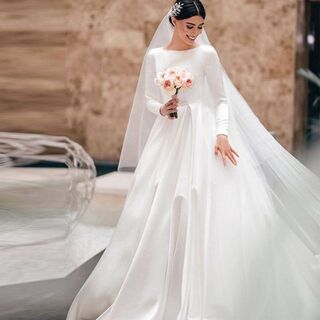 ウェディングドレス 結婚式 前撮りドレス F285の通販 by 信の祈り｜ラクマ