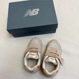 ニューバランス(New Balance)のNew Balanceニューバランス 靴 ベビーシューズ ベージュ 14.5cm(スニーカー)