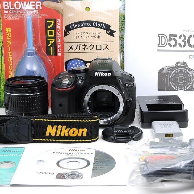 Nikon D5300☆スマホに転送できるWiFi機能つき一眼レフ☆3777