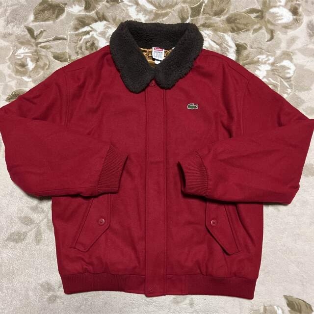 Supreme - Supreme Lacoste Wool Bomber Jacket ジャケットの通販 by ...