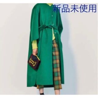 Drawer - Drawerドロワー ウールスタンドカラーケヌキコートの通販 by Drawer - Drawerドロワー ウールスタンドカラーケヌキコートの通販 by