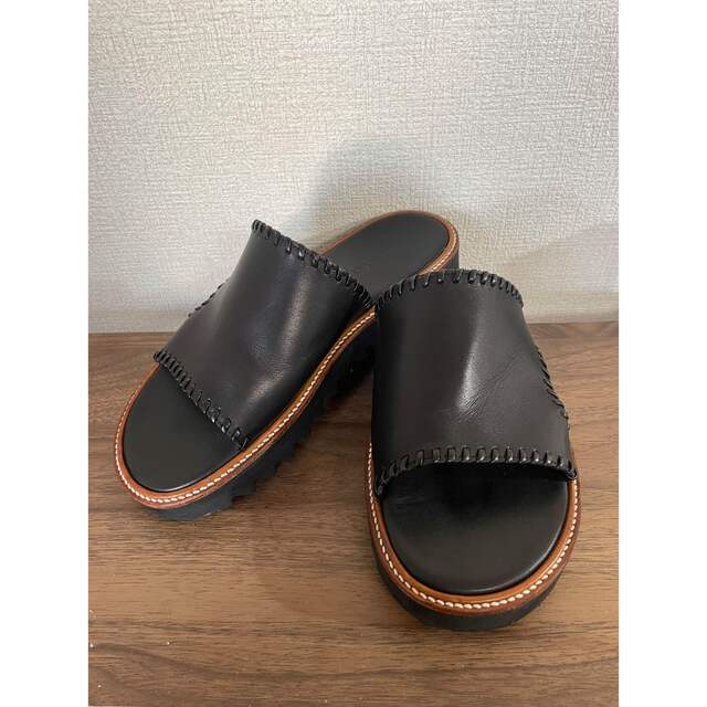 Hender Scheme(エンダースキーマ)のDAIRIKU ダイリク 21ss Leather Sandal レザーサンダル メンズの靴/シューズ(サンダル)の商品写真