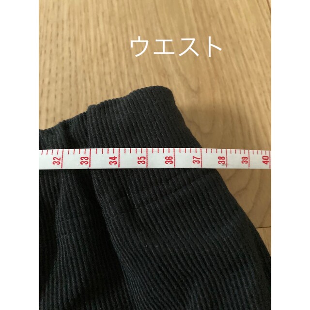 MUJI (無印良品)(ムジルシリョウヒン)の無印良品　ニットコーデュロイワイドパンツ レディースのパンツ(カジュアルパンツ)の商品写真