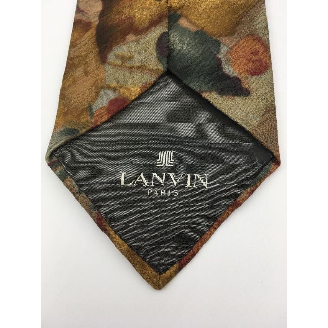 LANVIN(ランバン)の★即納★ Lanvin ランバン ネクタイ スーツ ビジネス ロゴ シルク 絹 メンズのファッション小物(ネクタイ)の商品写真