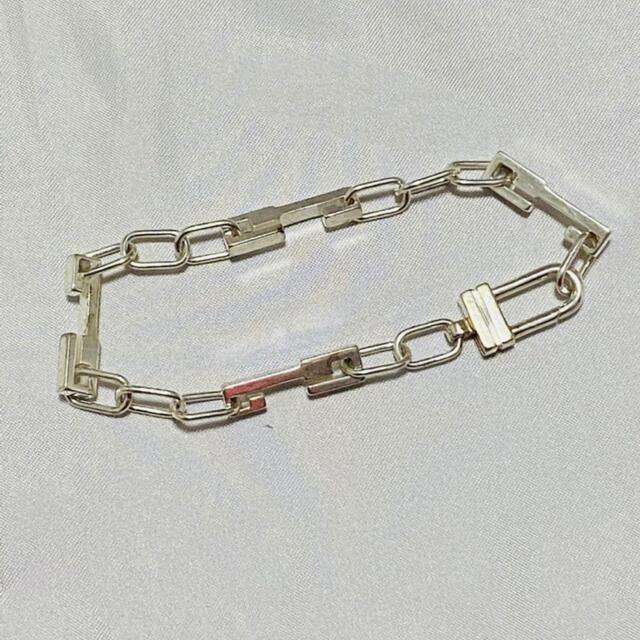 GUCCI グッチ シルバー チェーン ブレスレット チェーンブレスレット