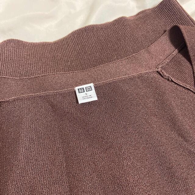 UNIQLO(ユニクロ)のuniqlo ユニクロ ライトＶネックカーディガン（長袖） レディースのトップス(カーディガン)の商品写真