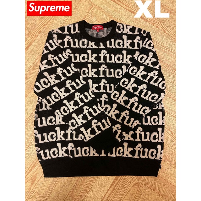 Supreme Fuck Sweater XL-