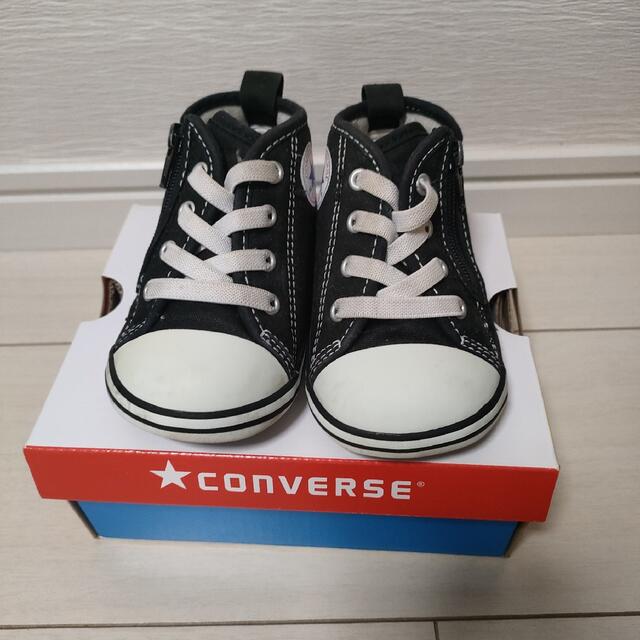 CONVERSE(コンバース)の【CONVERSE】Babyサイズ　ALL STAR☆ブラック キッズ/ベビー/マタニティのベビー靴/シューズ(~14cm)(スニーカー)の商品写真