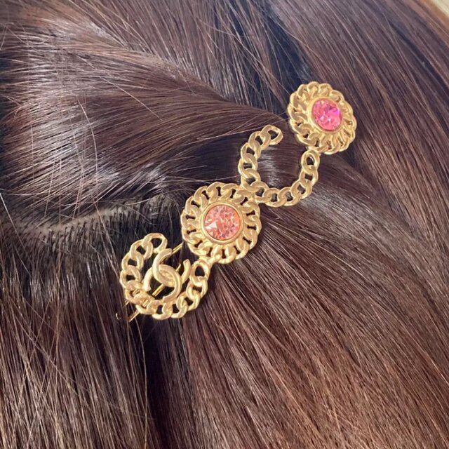 極美品 2021年モデル CHANEL ヘアクリップ 3