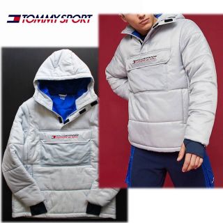 トミーヒルフィガー(TOMMY HILFIGER)の《TOMMY SPORT》新品 プルオーバー パディングジャケット L (ダウンジャケット)