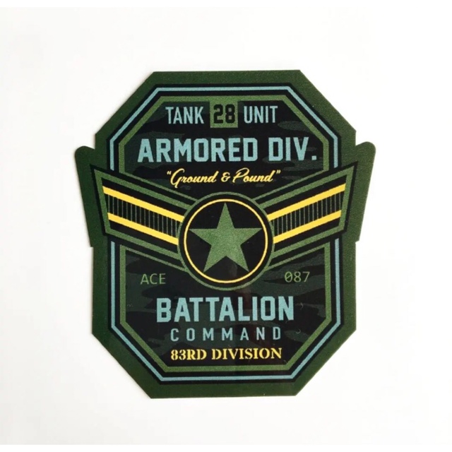 新品 ステッカー 防水ステッカー シール ミリタリーステッカー army エンタメ/ホビーのミリタリー(個人装備)の商品写真