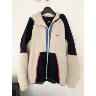 新品■ ZARA ザラ ボアジャケット フリース ブルゾン