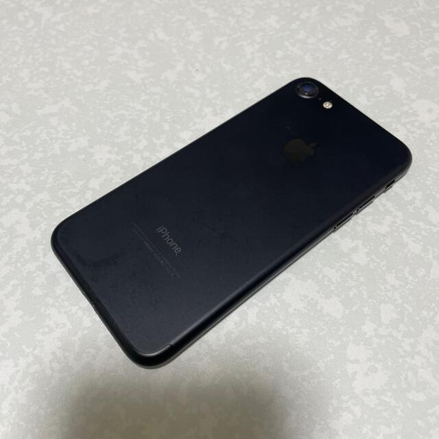 iPhone7 128GB  au ブラック　本体のみ 8