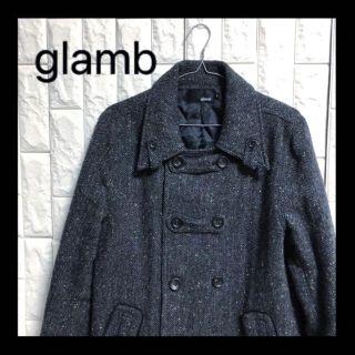 glambグラムショートピーコートサイズ1黒ブラック