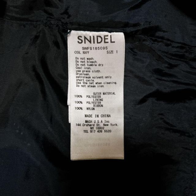 SNIDEL(スナイデル)のSNIDEL スナイデル ツイードミニサイドリボンスカート ミニスカート タイト レディースのスカート(ミニスカート)の商品写真