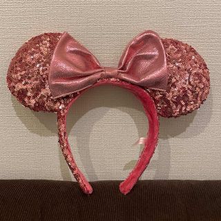 ディズニー(Disney)のディズニーリゾート　ミニースパンコールカチューシャ(キャラクターグッズ)