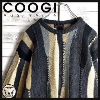 クージー(COOGI)の【超希少デザイン】クージー☆立体3D編み総柄ニット　即完売　入手困難(ニット/セーター)