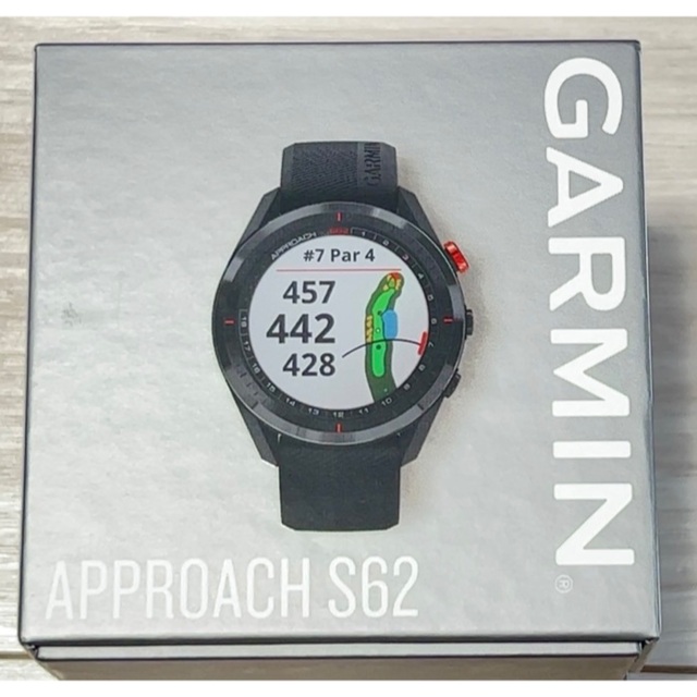 【国内正規品】GARMIN Approach S62 防塵プラグ＆充電スタンド付