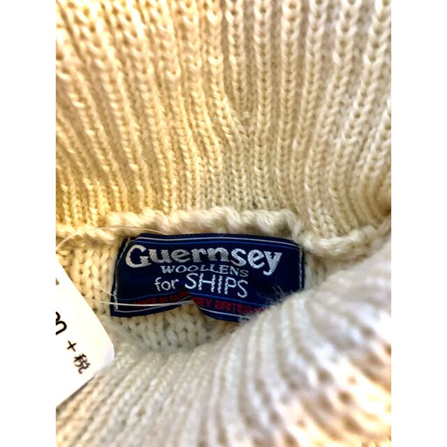 SHIPS(シップス)のGUERNSEY WOOLENS ガンジーウーレンズ　タートルネック メンズのトップス(ニット/セーター)の商品写真