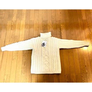 シップス(SHIPS)のGUERNSEY WOOLENS ガンジーウーレンズ　タートルネック(ニット/セーター)