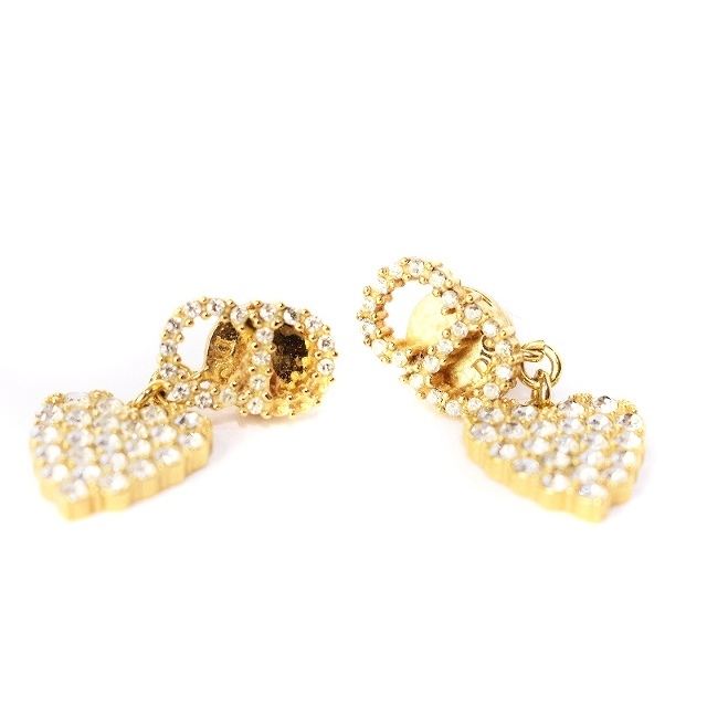 Christian Dior 2021 CLAIR D LUNE ピアス ハート 大特価!! www